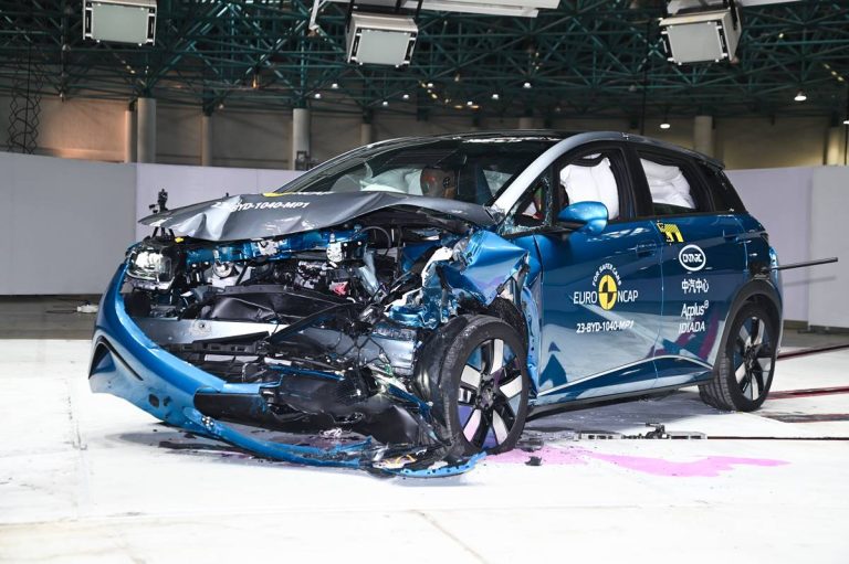 Así queda el BYD Dolphin tras pasar por las pruebas de EuroNCAP