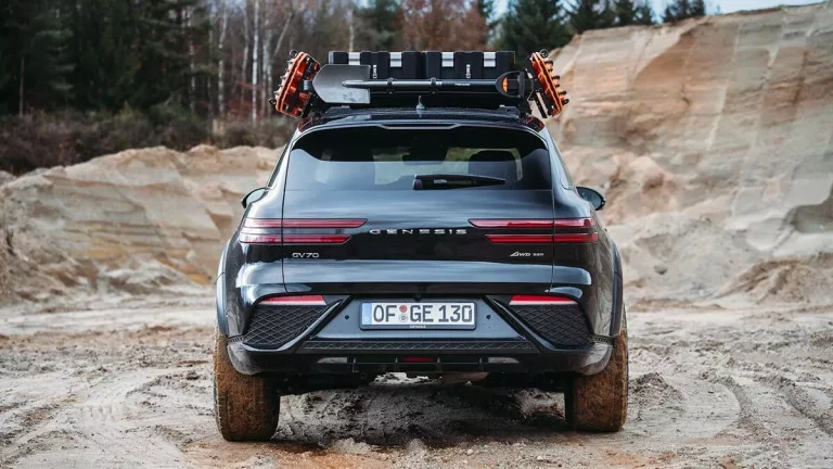 Este Genesis GV70 tiene complejo de Wrangler Rubicon y lo firma Delta4x4