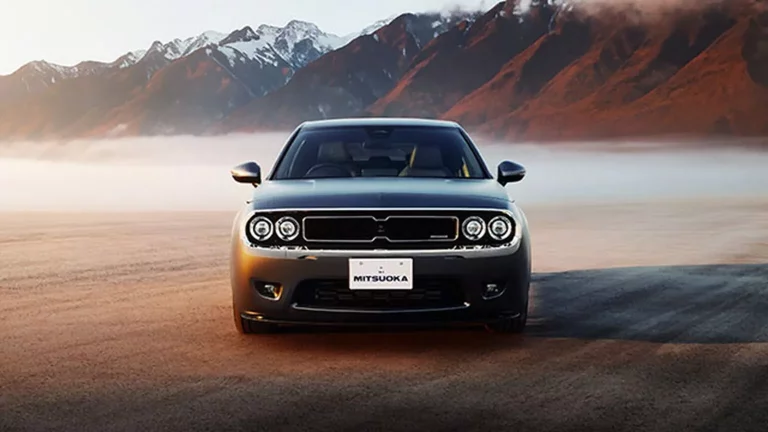 Dodge Challenger parece, Honda Civic recarrozado por Mitsuoka es