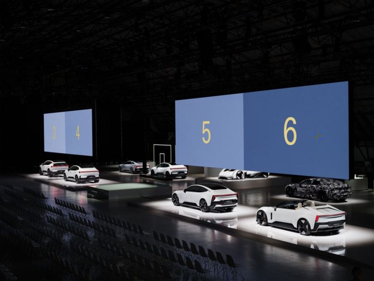 El Polestar 5 se muestra en el día de la innovación de la marca