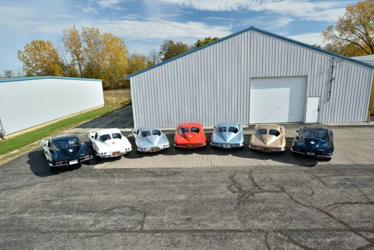 La colección de Corvette más colorida de 1963 sale a subasta