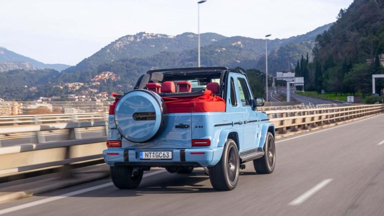 Descapotable: Así es el Mercedes-AMG G63 que Mercedes no se atrevió a fabricar