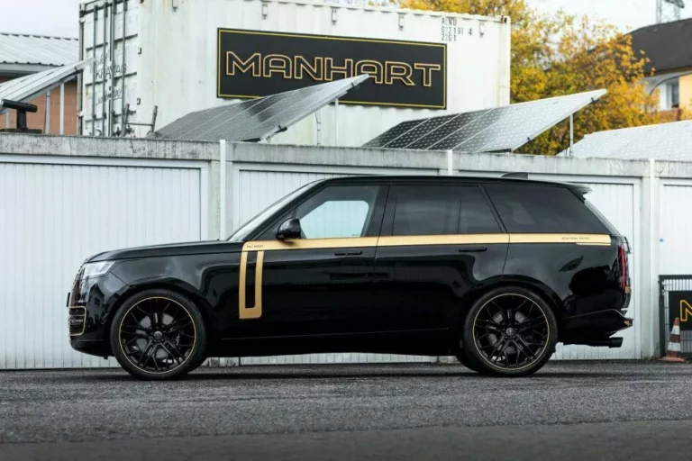 Manhart viste de negro y oro el nuevo Range Rover