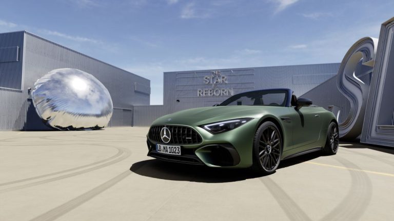 El Mercedes SL más potente de la historia es híbrido enchufable y tiene más par motor que un camión