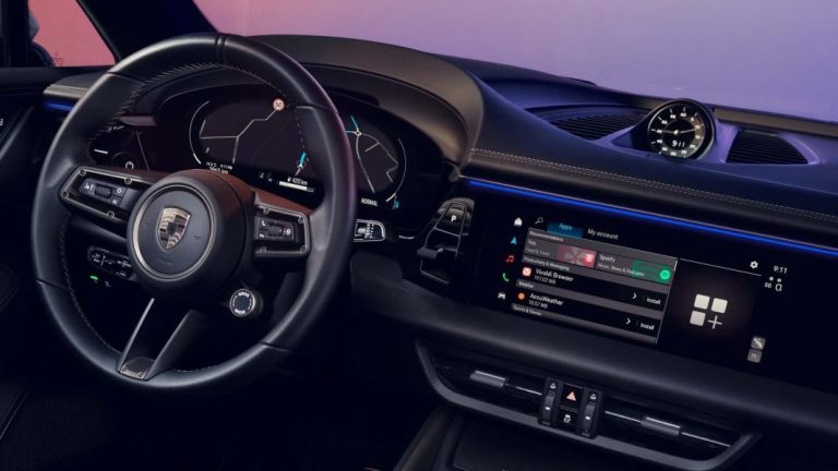 Así es por dentro el nuevo Porsche Macan eléctrico