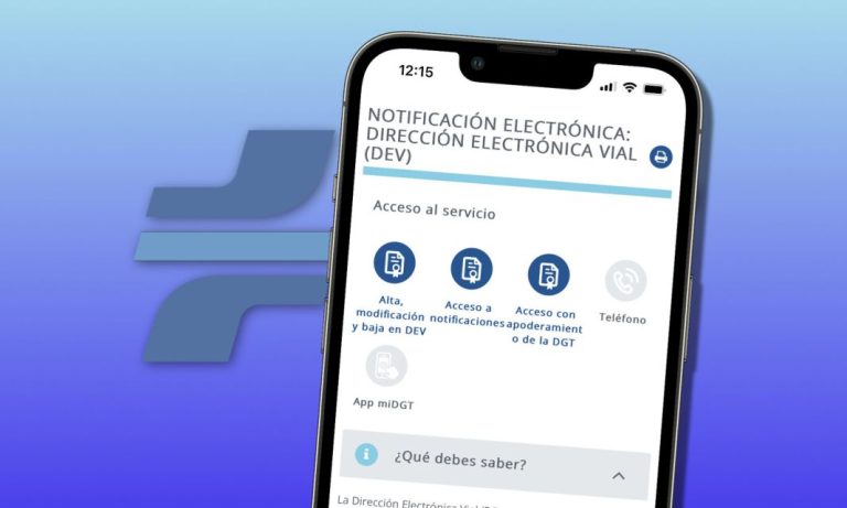 La DGT dice adiós a las notificaciones físicas. No te las mandarán a casa, las verás así