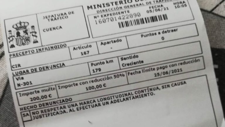 La desconocida multa de 200.000 euros que te puede poner la DGT desde octubre