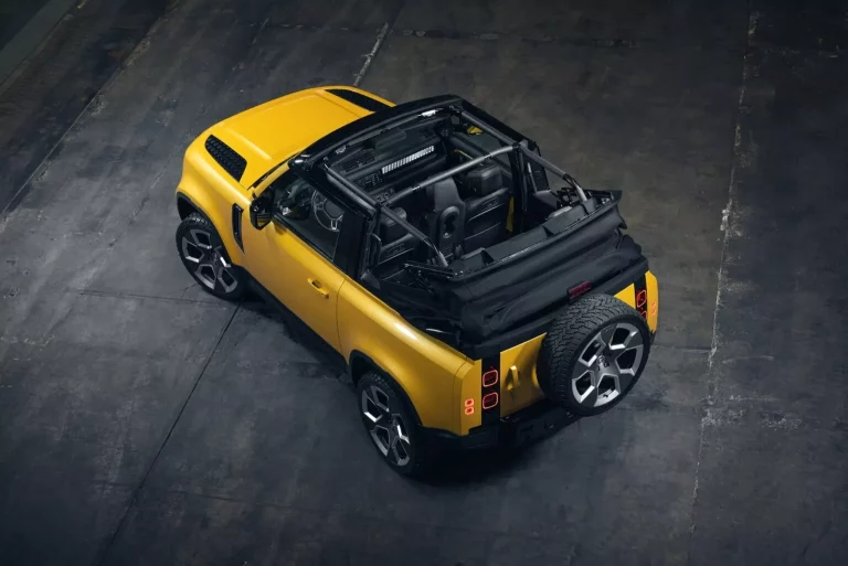 El peaje a pagar para tener un Land Rover Defender descapotable