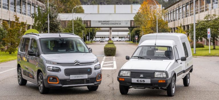 Citroën C-15 frente a Citroën e-Berlingo. La gran revolución de los ‘multitarea’