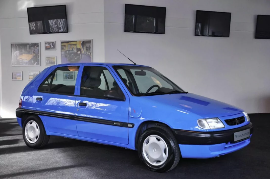 1999 Citroën Saxo Electrique eBay. Imagen delantera.