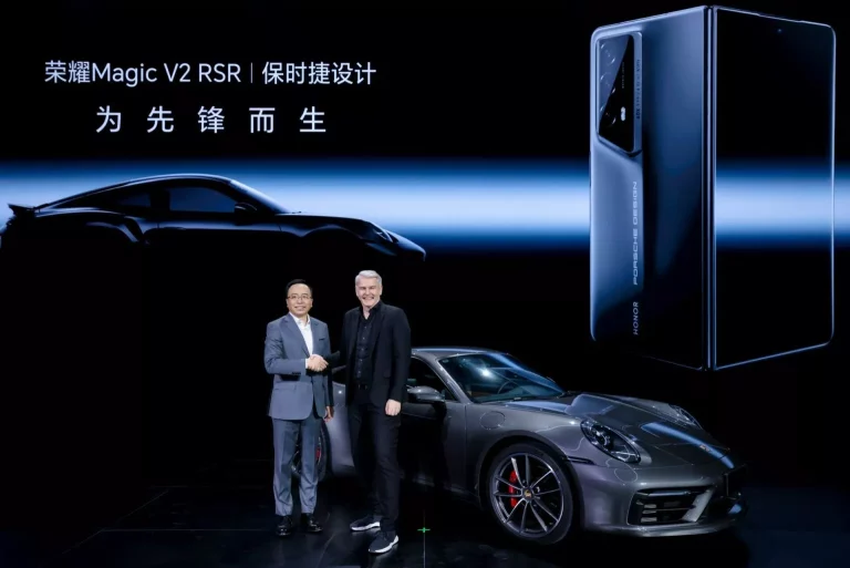 Porsche y HONOR crean el 911 GT3 RS de los smartphone