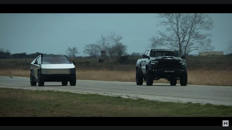 Al Tesla Cybertruck se le hace bola un RAM 1500 TRX preparado por Hennessey