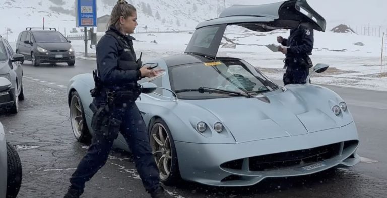 Esta es la ‘receta’ que la policía suiza le pone a un deportivo de 7 millones