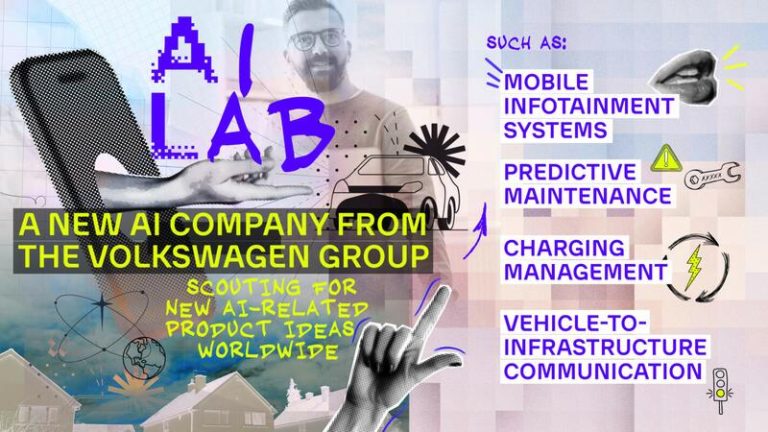 Volkswagen tendrá una empresa de inteligencia artificial para crear nuevos productos