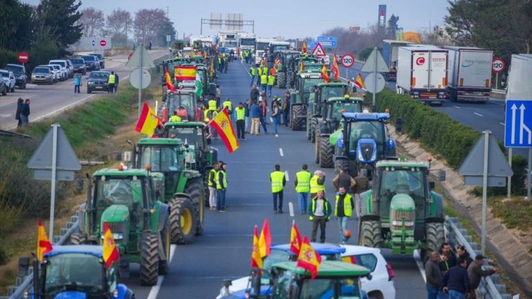 Estas son las carreteras que los agricultores van a cortar este fin de semana