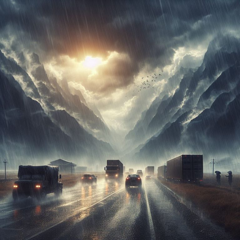 Una DANA en la carretera: ¿Cómo debo actuar si me sorprende ?