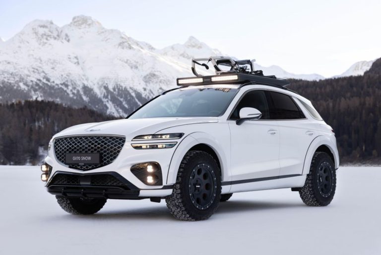 Genesis se lanza a la nieve con el GV70 Snow
