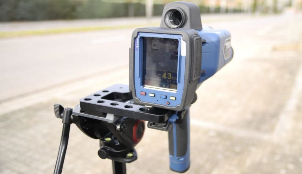 radar láser Guardia Civil