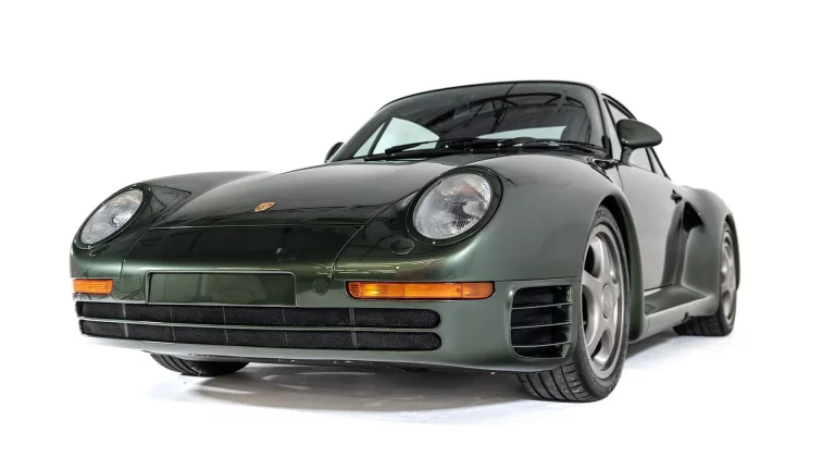 Este Porsche 959 fue la cobaya del Nissan GT-R Skyline R32