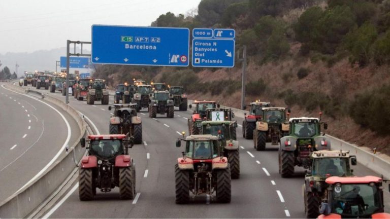 El mapa de la DGT donde conocerás qué carreteras están cortadas por las manifestaciones