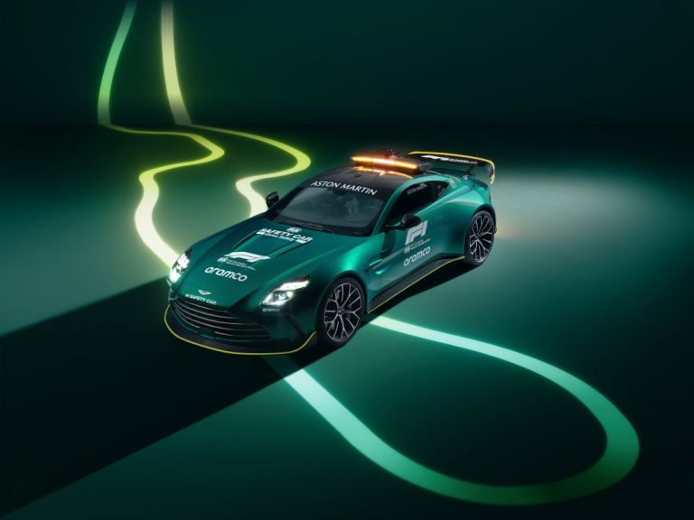 El Aston Martin Vantage reemplaza al DBX707 como safety car en la Fórmula 1