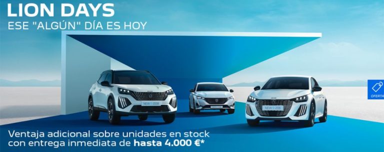 Peugeot: descuentos de hasta 4.000 euros este mes de marzo