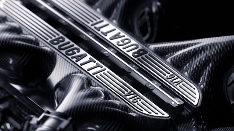 El próximo Bugatti estrenará un motor V16 con hibridación y muchas más novedades