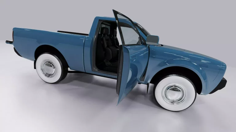 Alpha Motor se anima con este Wolf, un pick-up eléctrico de aire retro