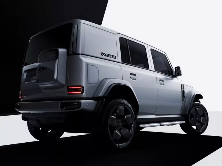 Chery iCAR V23: El mix entre Clase G, Defender y FJ40 que es eléctrico y para China