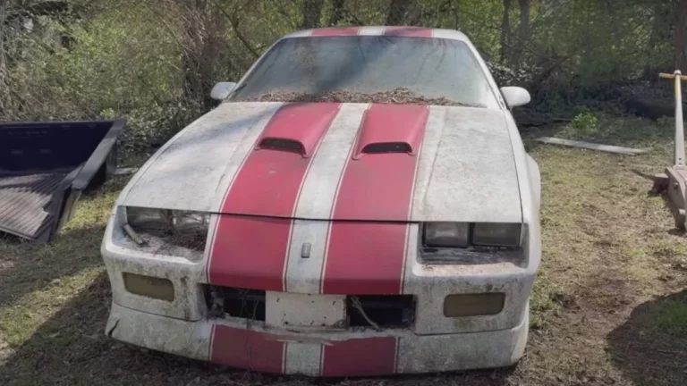 Este Chevrolet Camaro recibe su primera ducha en 20 años