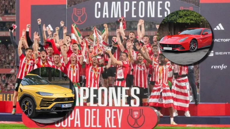 Estos son los coches que conducen los jugadores del Athletic Bilbao