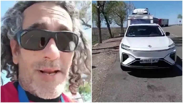 El Cristóbal Colón de los coches eléctricos es este señor que se ha hecho viral por este viaje