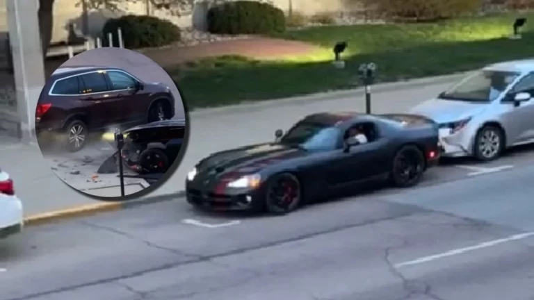 Lo que sucede cuando conduces un Viper y te pesa en exceso el pie derecho