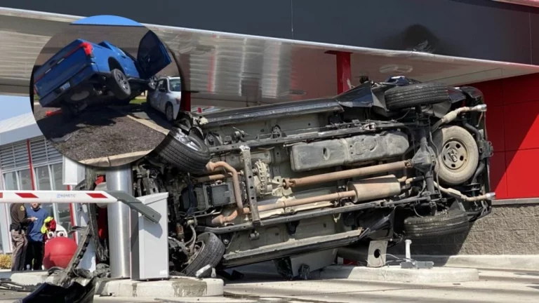 La pesadilla de todos: Ford F-150 destruye 7 coches en un lavadero