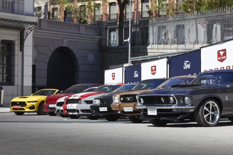 Las celebraciones por el 60 aniversario del Ford Mustang visitan Madrid