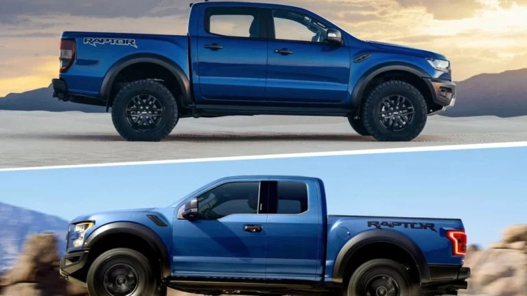 Los Ford F-150 Raptor y Ford Ranger Raptor tienen más diferencias de las que imaginas