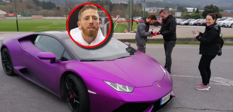 ¿Es Barney El Dinosaurio o un deportivo? El exótico coche que conduce Iker Muniain