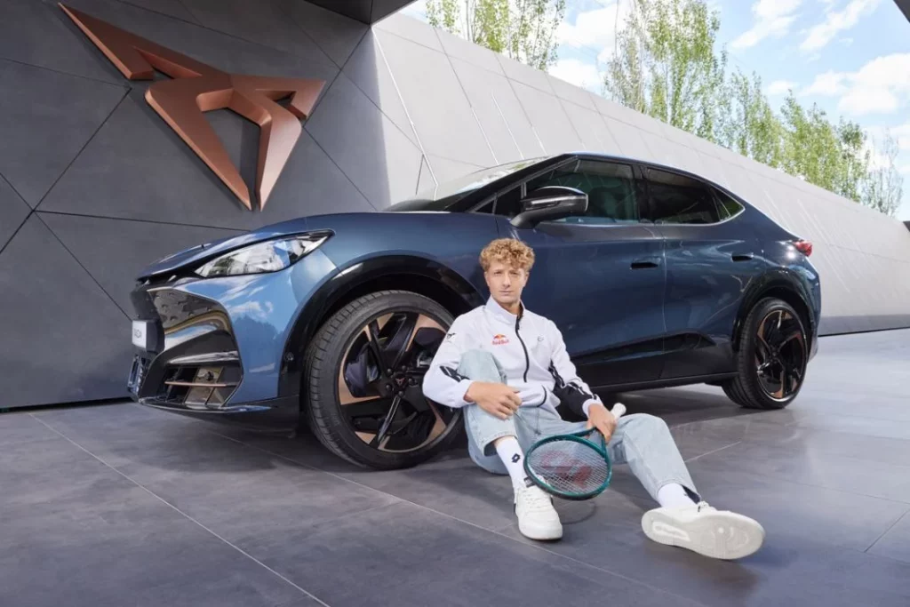 CUPRA, la marca que estará en las canchas del Mallorca Championships ATP 250 y del torneo WTA 125 2 Motor16 Martín Landaluce, CUPRA