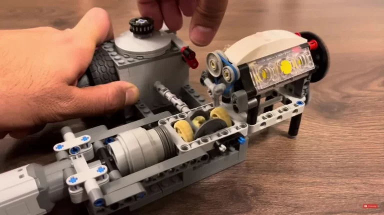 Así suena un motor V6 Turbo fabricado… con piezas de LEGO