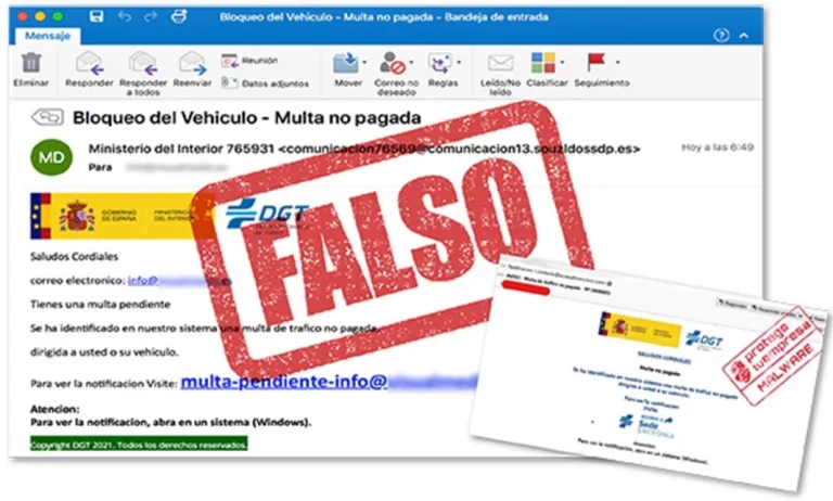 No hagas caso al SMS, este mensaje de la DGT es una estafa
