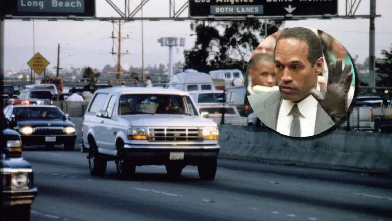 El Ford Bronco con el que O.J. Simpson se dio a la fuga de la policía