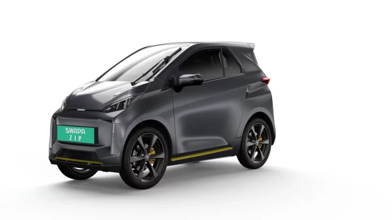 Swapa ZIP: urbanita, eléctrico, con dos plazas y baterías intercambiables