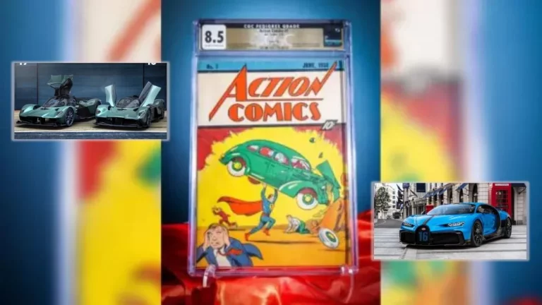 Subastan un cómic de Superman por 6 millones, pero nosotros preferimos estos coches