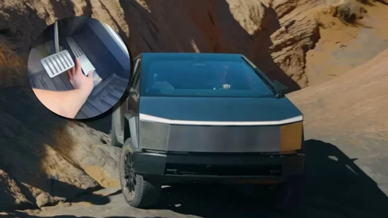 La última del Tesla Cybertruck es ir perdiendo los pedales