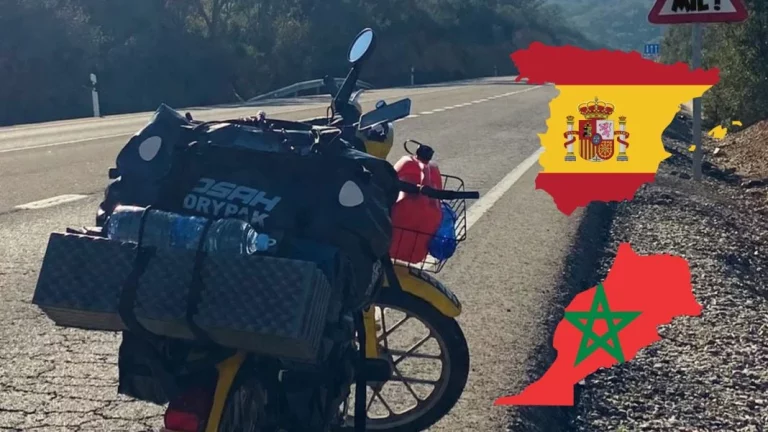 El instagramer que te explica como preparar un Vespino para viajar de Madrid a Marruecos
