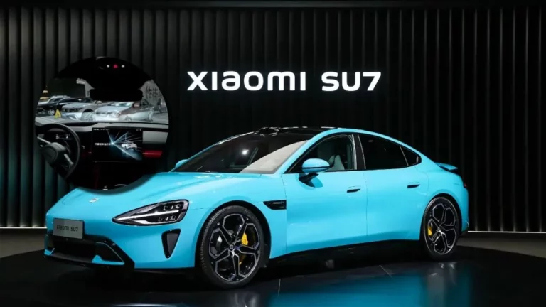 Así aparca el Xiaomi SU7 sin que toques el volante: Y en vídeo