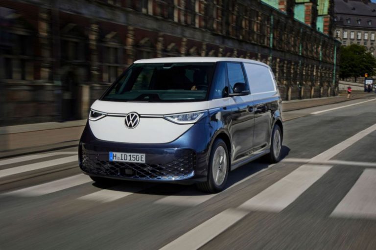 Doble premio en seguridad EuroNCAP para Volkswagen: Platino (83%) para ID.Buzz Cargo y Oro al Caddy Cargo