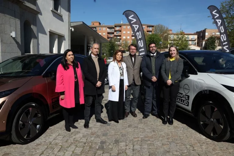 Nissan fortalece la atención médica en Ávila con la cesión al SACYL de una flota eléctrica del SUV Ariya