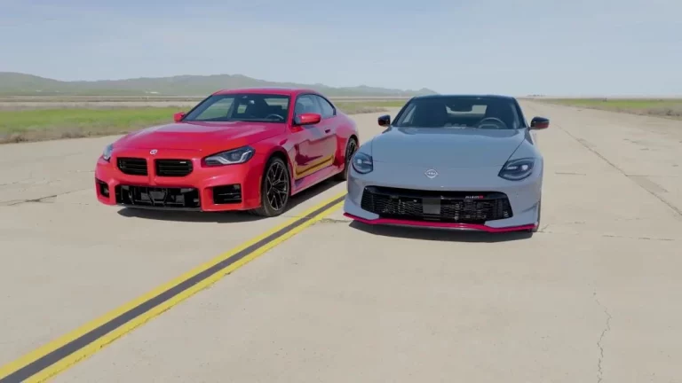 BMW M2 y Nissan Z Nismo se enfrentan en esta carrera: ¿Quién será el más rápido?