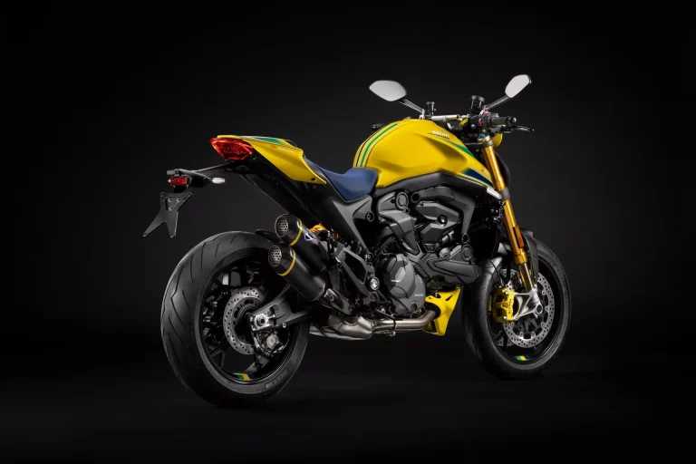 La Ducati Monster con la que rinden homenaje a Ayrton Senna